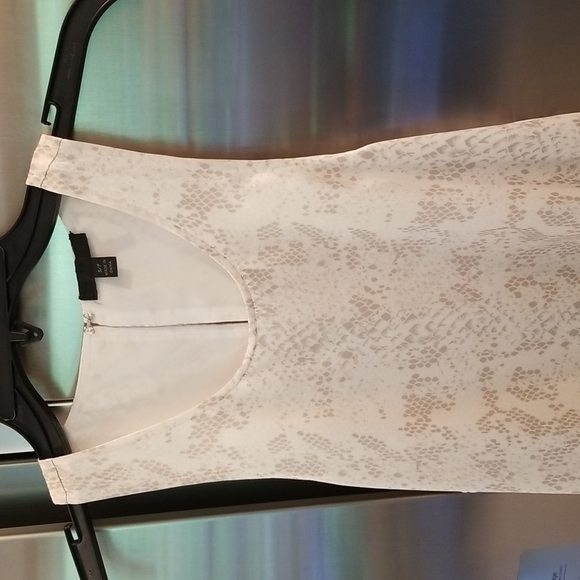 💕ATM ANTHONY THOMAS MELILLO💕 Pale Pink Snake Print Silk Mini Dress Small S - Picture 11 of 14